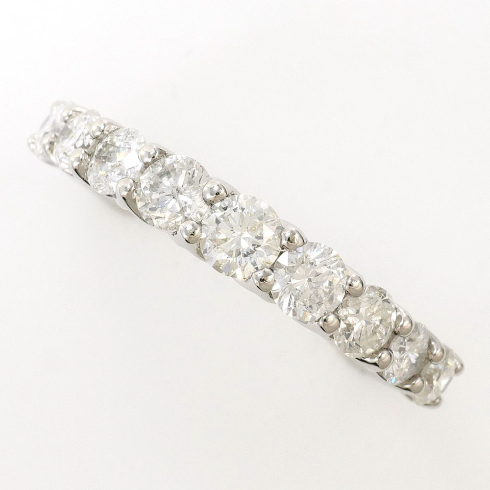 VINTAGE Silver Diamond Ring
